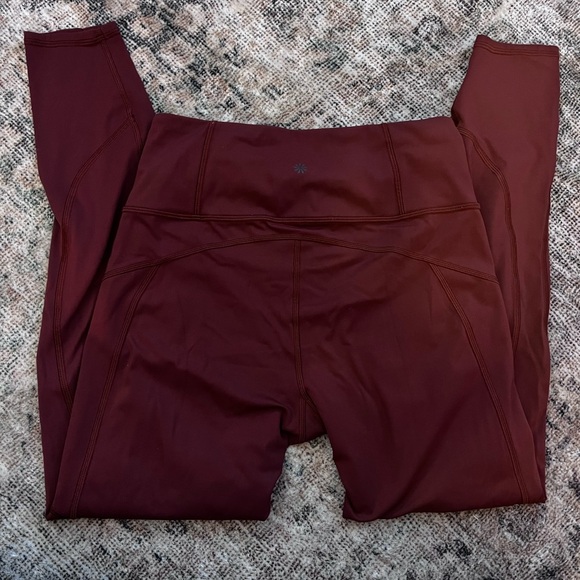 Athleta Rust Rainer Tight Size Small - Picture 4 of 4